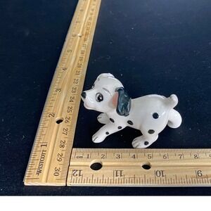 Vintage Ceramic Dalmatian Dog Figurine Collectible Puppy Statue Decor‎
